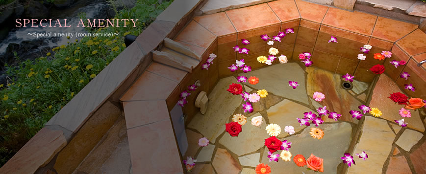 SPCIAL AMENITY 〜スペシャルアメニティ(ルームサービス)〜